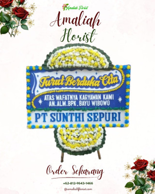 Papan Bunga Duka di Rambay