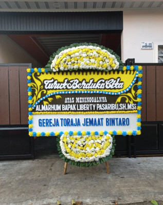 Papan Bunga Duka di Rambay