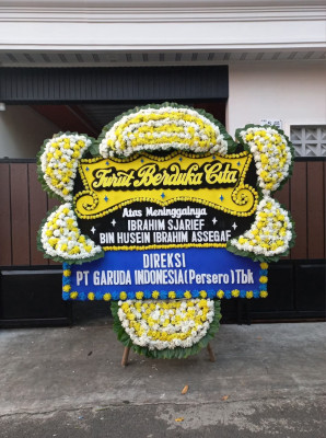 Papan Bunga Duka di Rambay